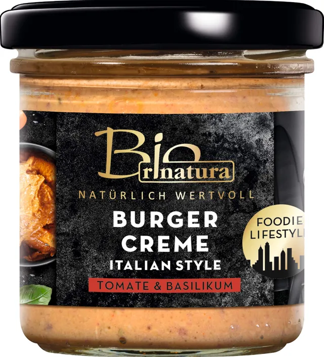 rinatura Burger Creme Italian Aufstrich 125g Bio