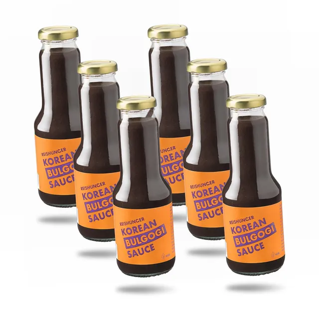 Reishunger Korean Bulgogi Sauce 6 x 300 ml würzig süß