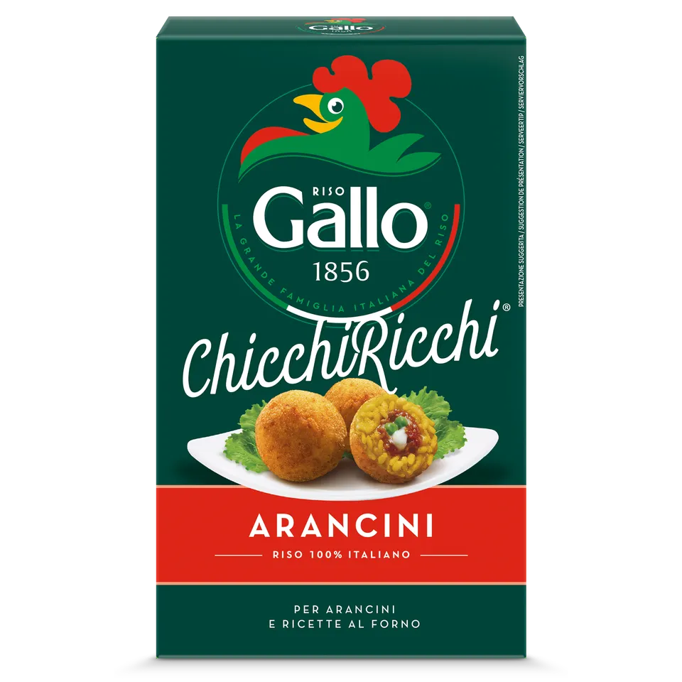 Riso Gallo Arancini Reis Weiß Rundkorn formbar