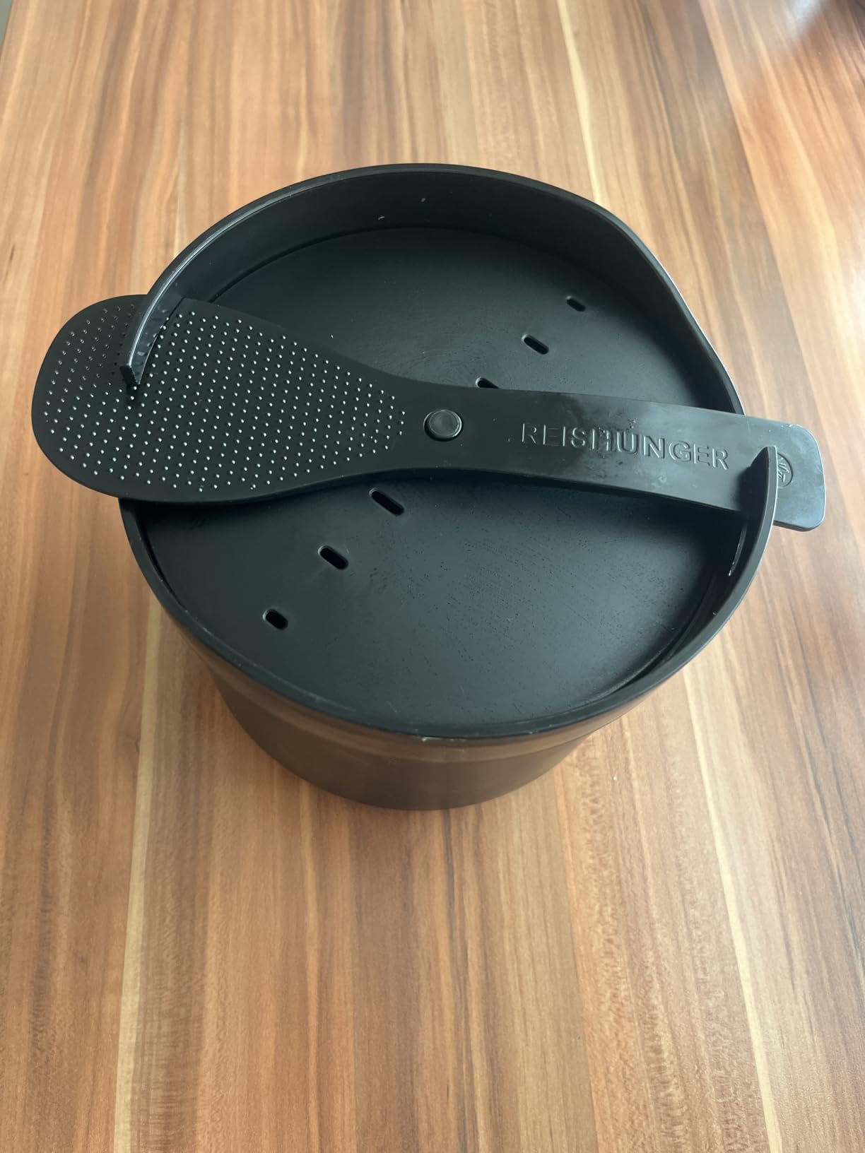 Reishunger Mikrowellen Reiskocher 1,7 L Reiskocher schwarz 6 Portionen