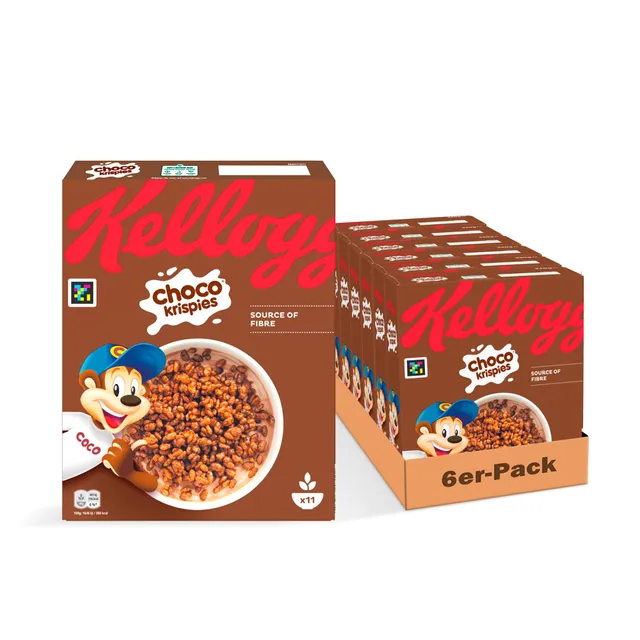 Kellogg's Choco Krispies Cerealien 6x330g Schoko