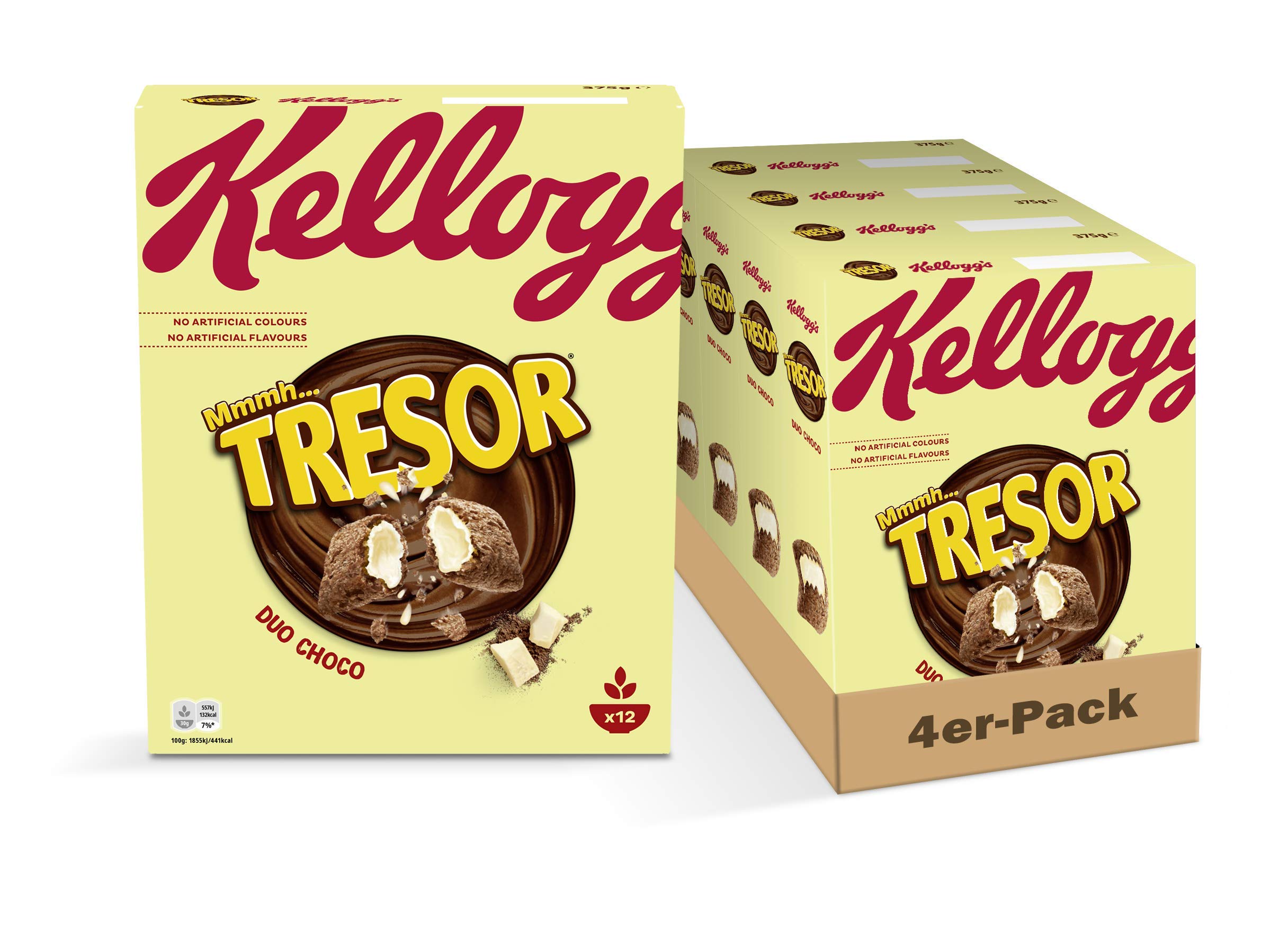Kellogg's Tresor Milk Choco Cerealien 4x375g Schoko