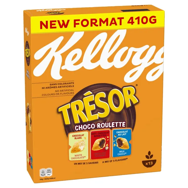 Kellogg's Tresor Choco Roulette Cerealien 410g Triple