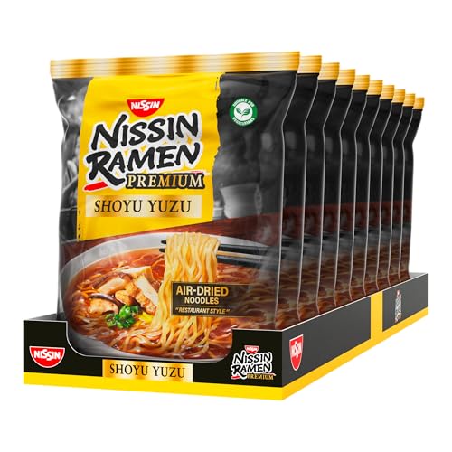 Nissin Ramen Premium Shoyu Yuzu 10x92,7g Sojasauce