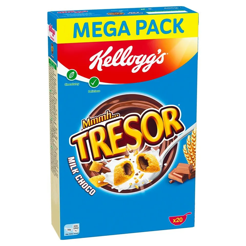 Kellogg's Tresor Milk Choco Getreidekissen 600g Schoko