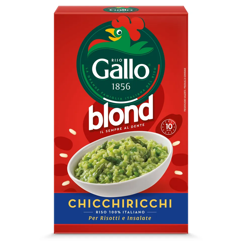 Riso Gallo Blond Chicchiricchi Risottoreis großkörnig