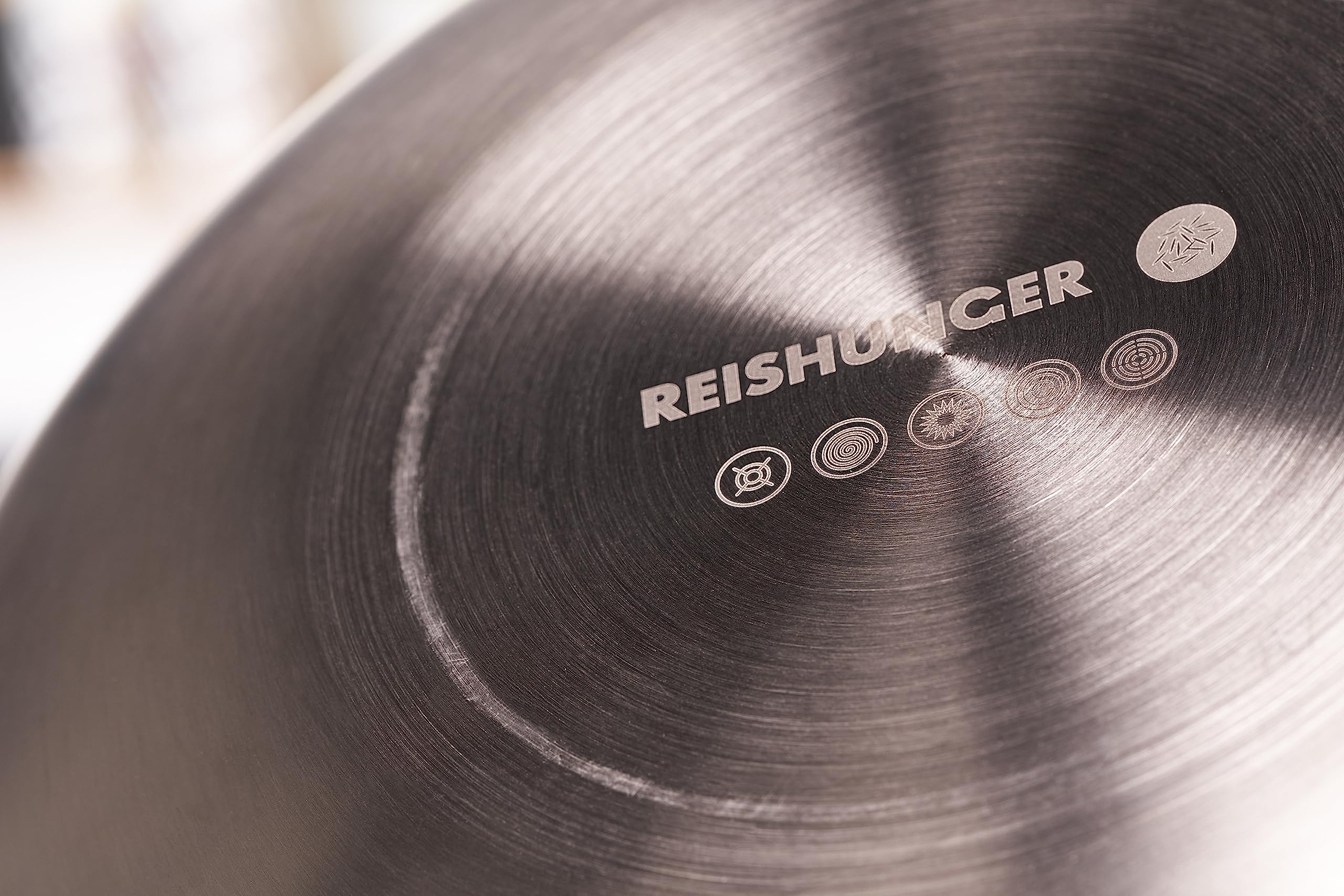 Reishunger Wok Starter Set 11-teilig Edelstahl 32 cm