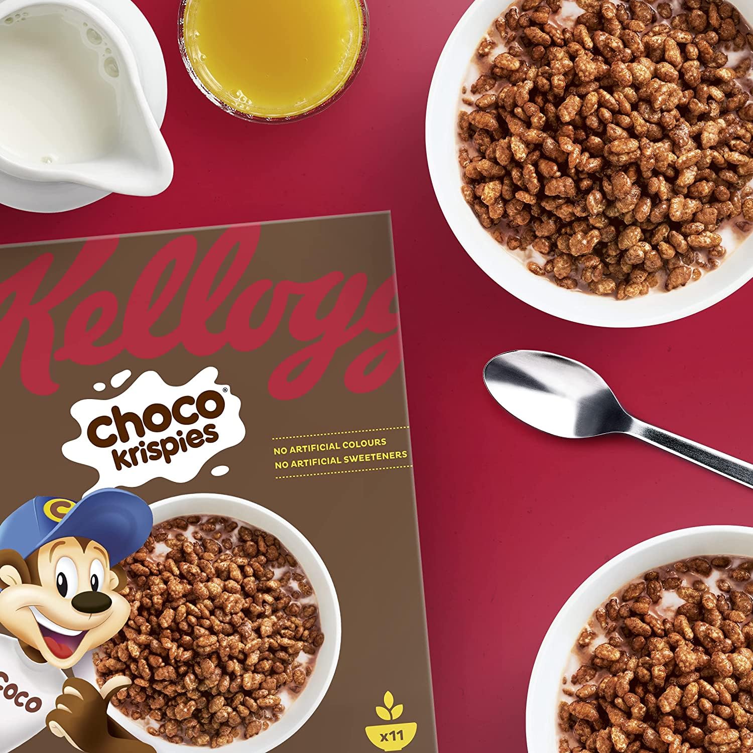 Kellogg's Choco Krispies Cerealien 6x330g Schoko