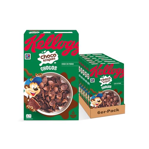 Kellogg's Choco Krispies Chocos Cerealien 6x420g Kakao