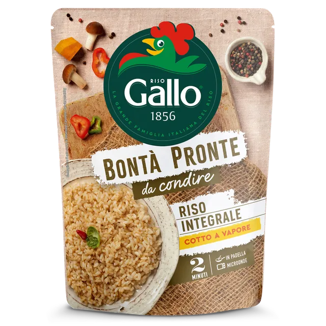 Riso Gallo Bontà Pronte Integrale Reis 250 g
