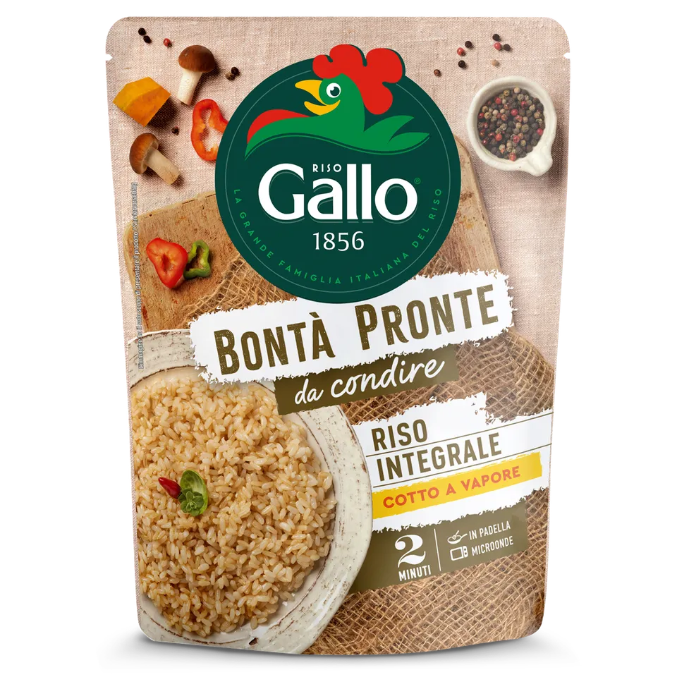 Riso Gallo Bontà Pronte Integrale Reis 250 g