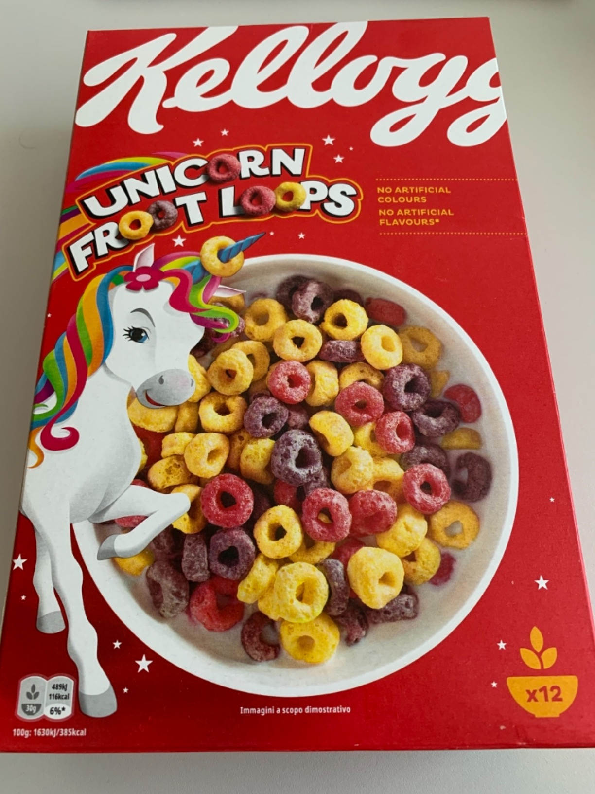 Kellogg's Froot Loops Cerealien 375 g Fruchtgeschmack