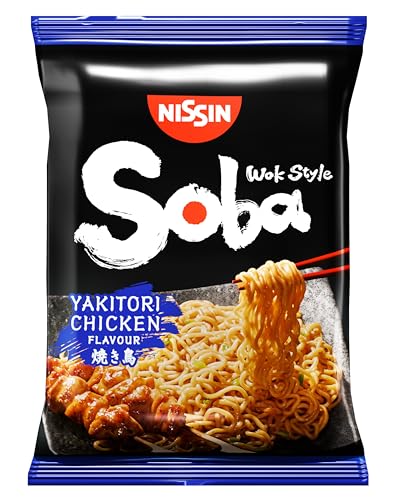 Nissin Soba Bag Instant-Nudeln 9 x 110 g Yakitori