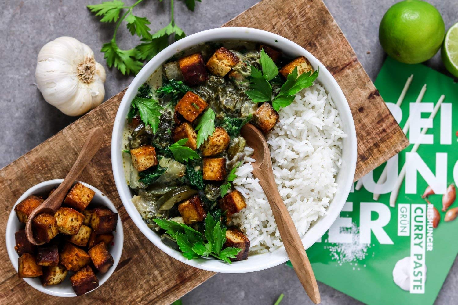 Reishunger Thai Curry Box Curry-Set 4 Personen scharf