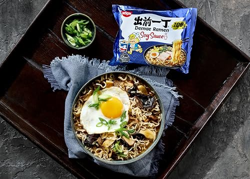 Nissin Demae Ramen Soy Sauce Instant-Nudeln 10x100g Sojasauce