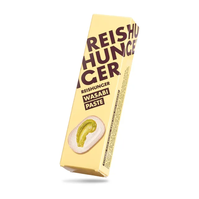 Reishunger Wasabi Paste Tube 5er Pack grün scharf