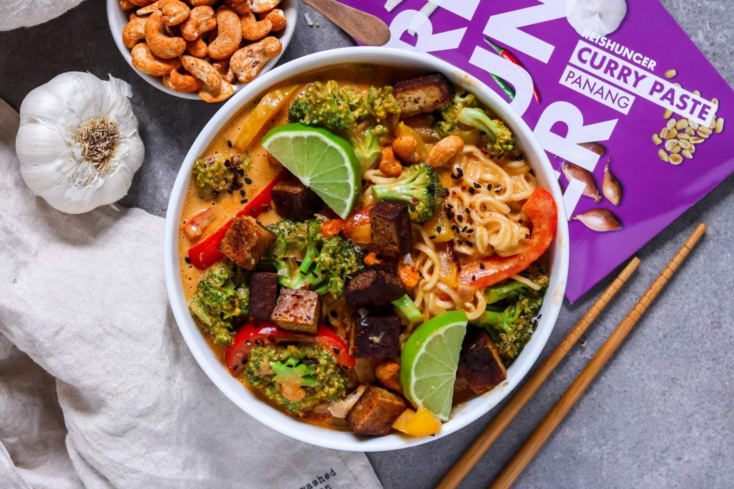 Reishunger Thai Curry Paste Probierset 5x50g vegan