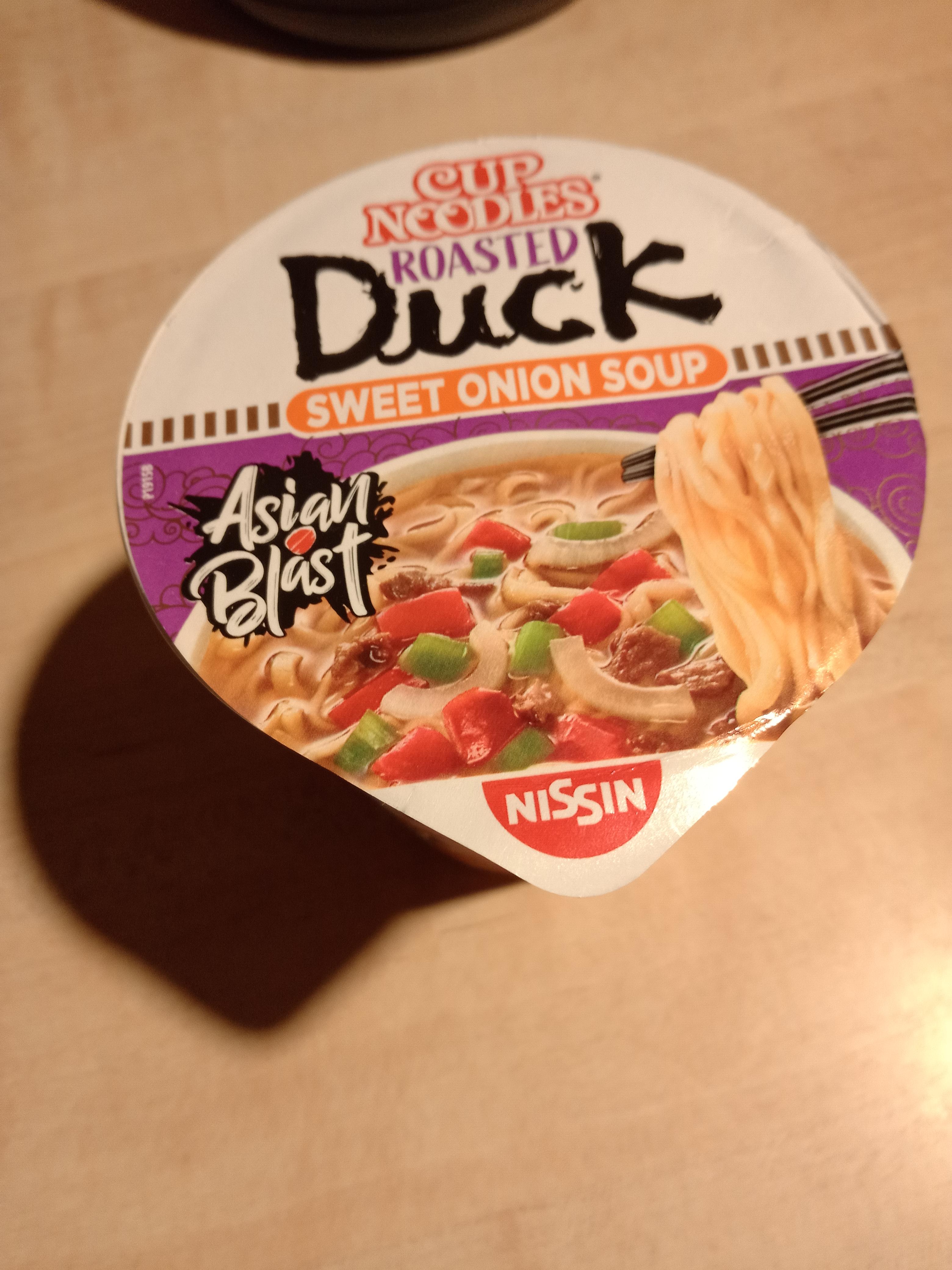 Nissin Cup Noodles Duck Instant-Becher 8x65g Ente