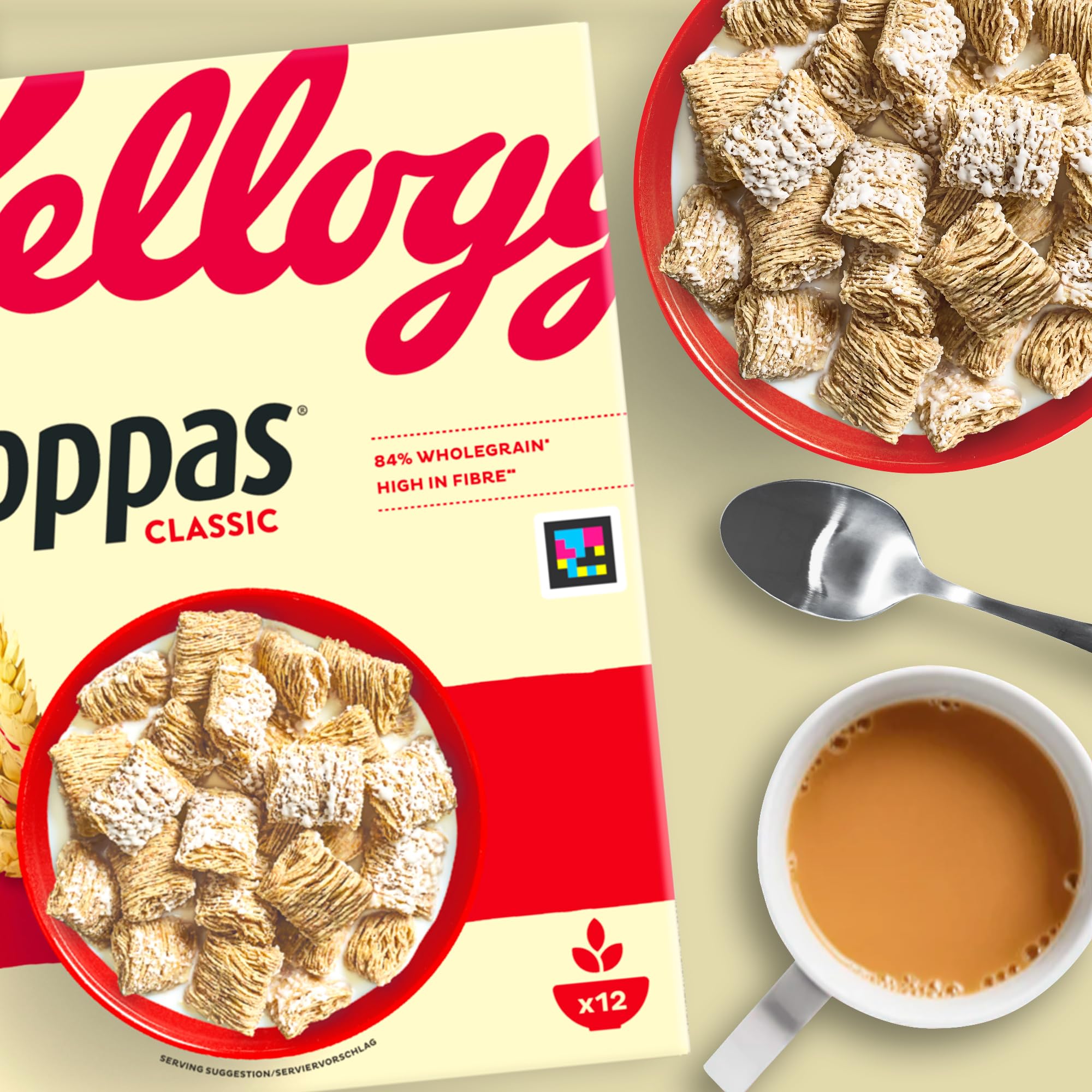 Kellogg's Toppas Vollkorn-Cerealien 6x500g ballaststoffreich