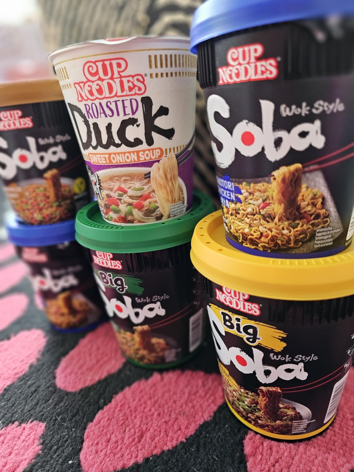 Nissin Cup Noodles Soba BIG Teriyaki Becher 113 g