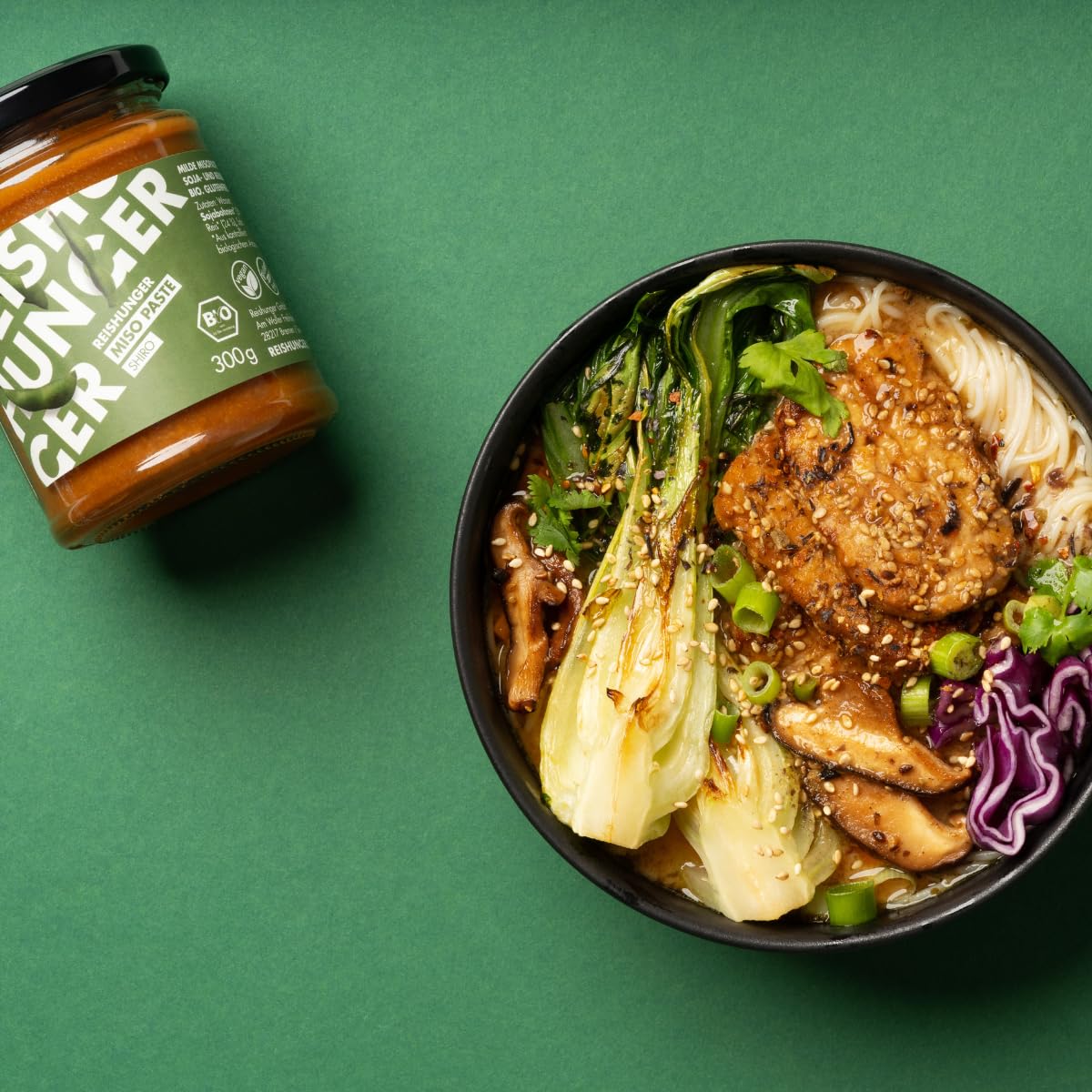 Reishunger Bio Shiro Miso Paste 300g hell-mild