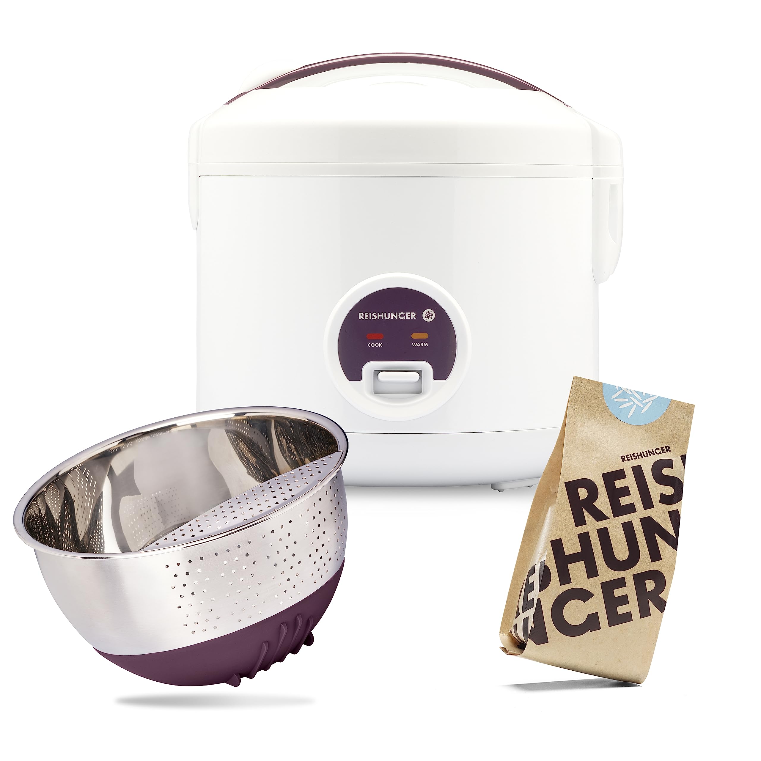 Reishunger Basis Dämpfeinsatz Edelstahl 1,2L Starter Set