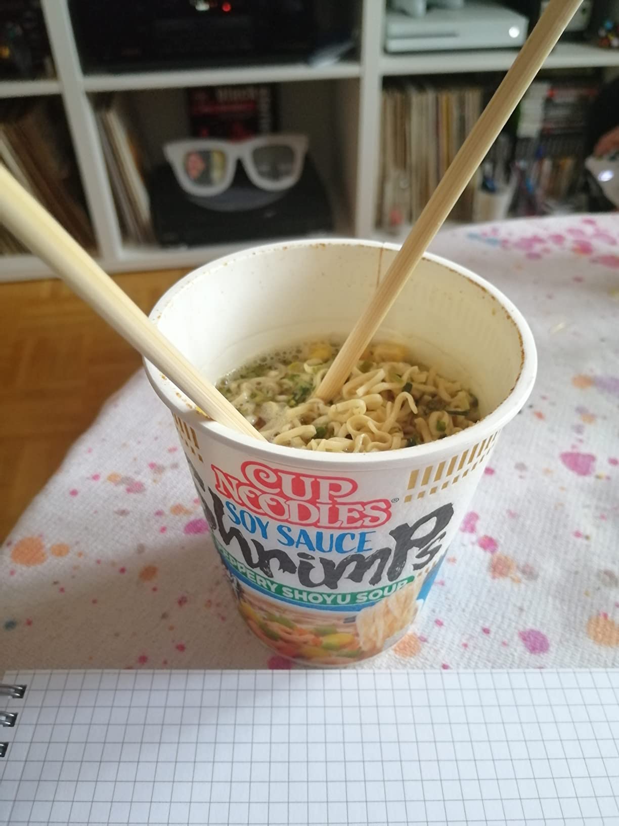 Nissin Cup Noodles Soy Sauce Shrimps 63g Becher