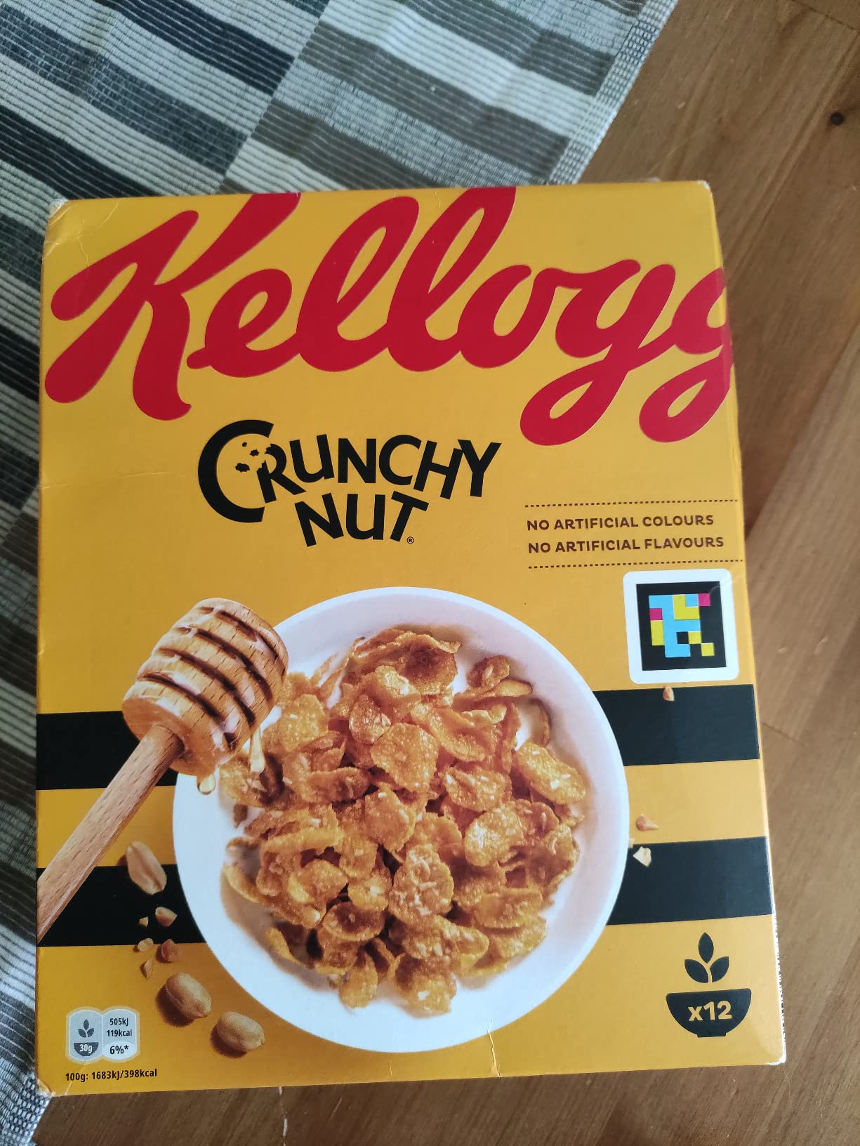 Kellogg's Crunchy Nut Cornflakes Honig-Erdnuss 720g
