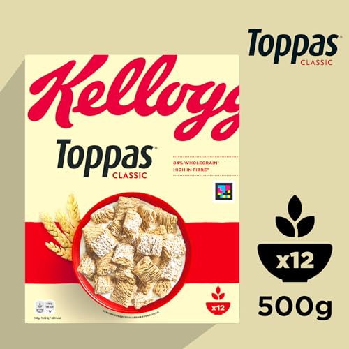 Kellogg's Toppas Vollkorn-Cerealien 6x500g ballaststoffreich
