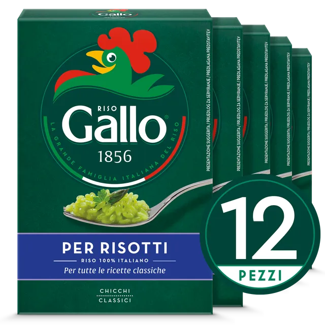 Riso Gallo Gran Gallo Selezione Speciale Risotto-Reis cremig