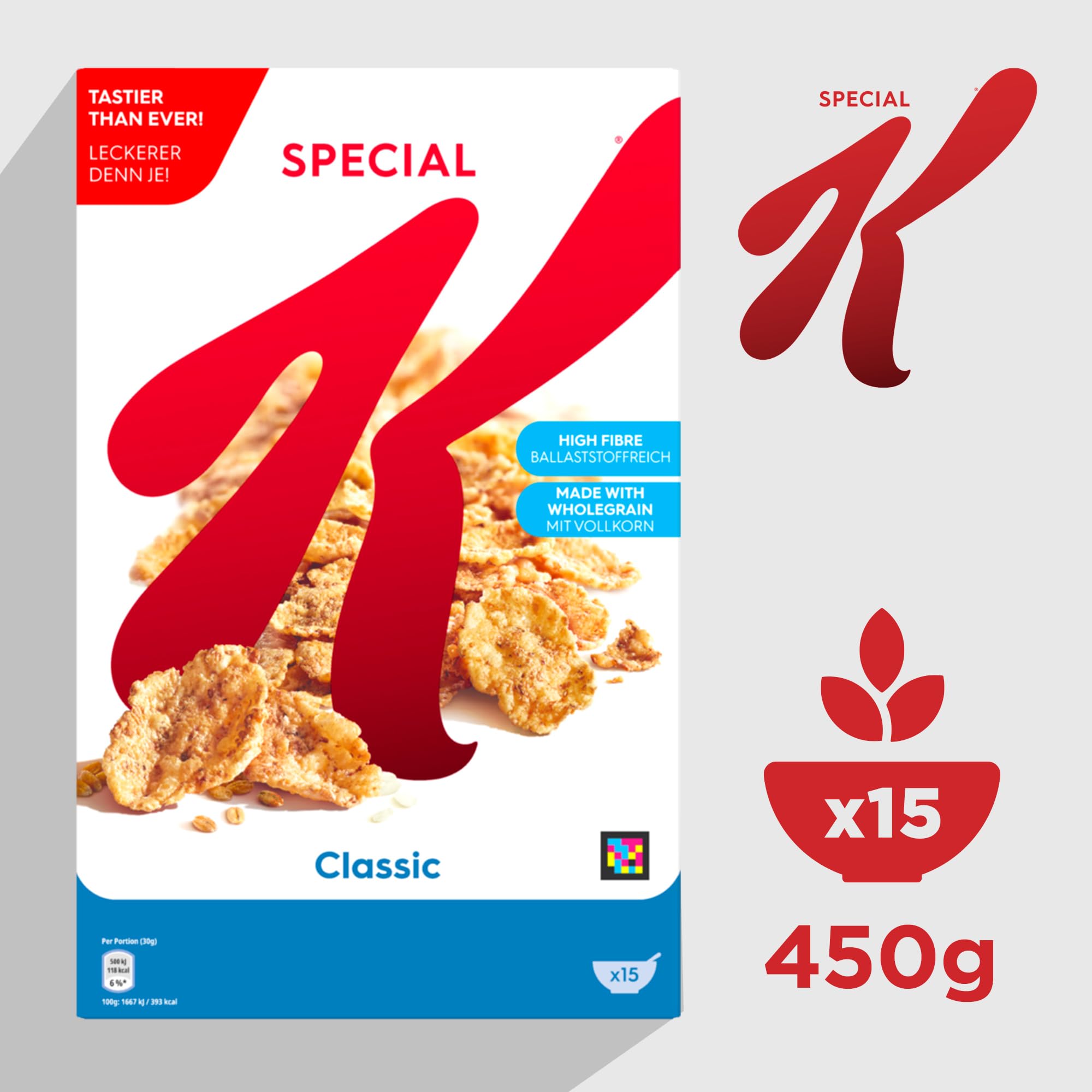 Kellogg's Special K Classic 7x450g Flakes mit Blechdose