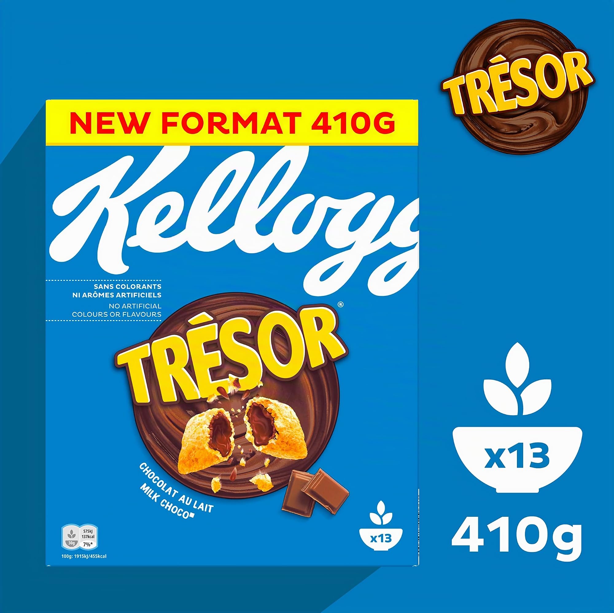 Kellogg's Tresor Milk Choco Cerealien 410g Schoko