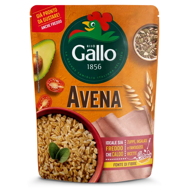 Riso Gallo Avena Hafer Fertig gedämpft ballaststoffreich