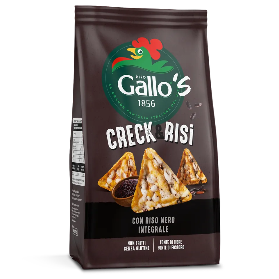 Riso Gallo Creck & Risi Reiscracker Schwarzer Reis Mais
