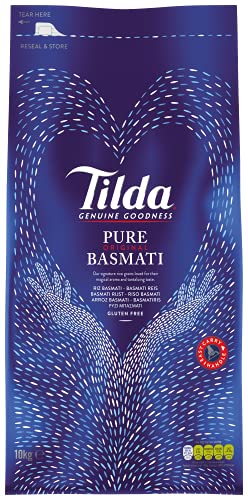 Tilda Pure Basmati Reis 10kg lockerer Langkornreis