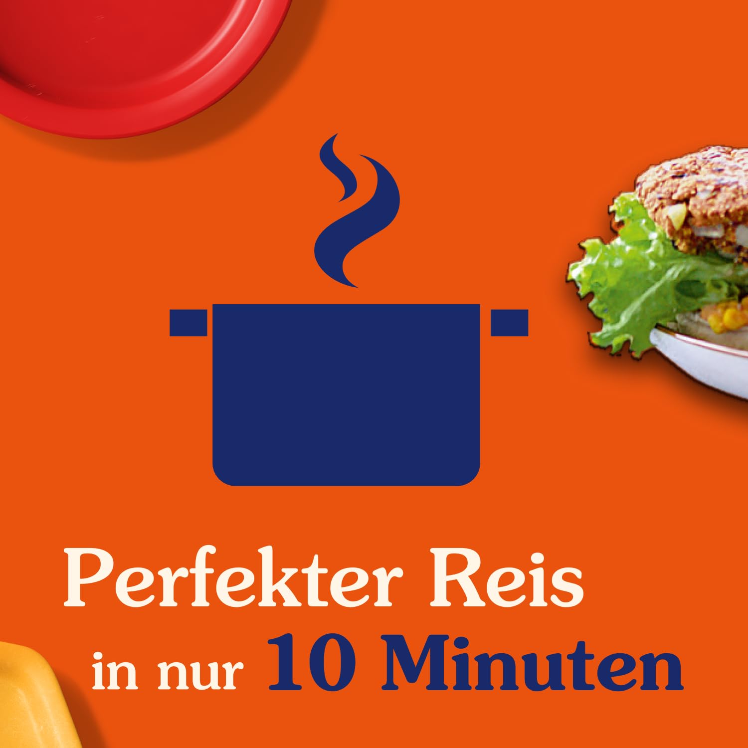 Ben's Original Natur Reis Kochbeutel 9x500 g Multipack