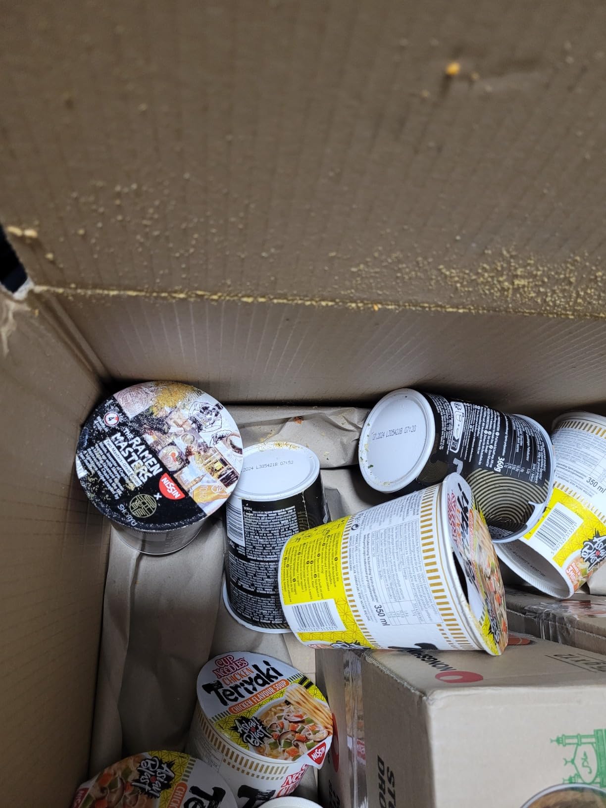 Nissin Cup Noodles Teriyaki Instant-Nudeln 67 g
