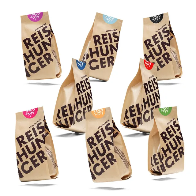 Reishunger Reis Probierset 8x600g sortenrein