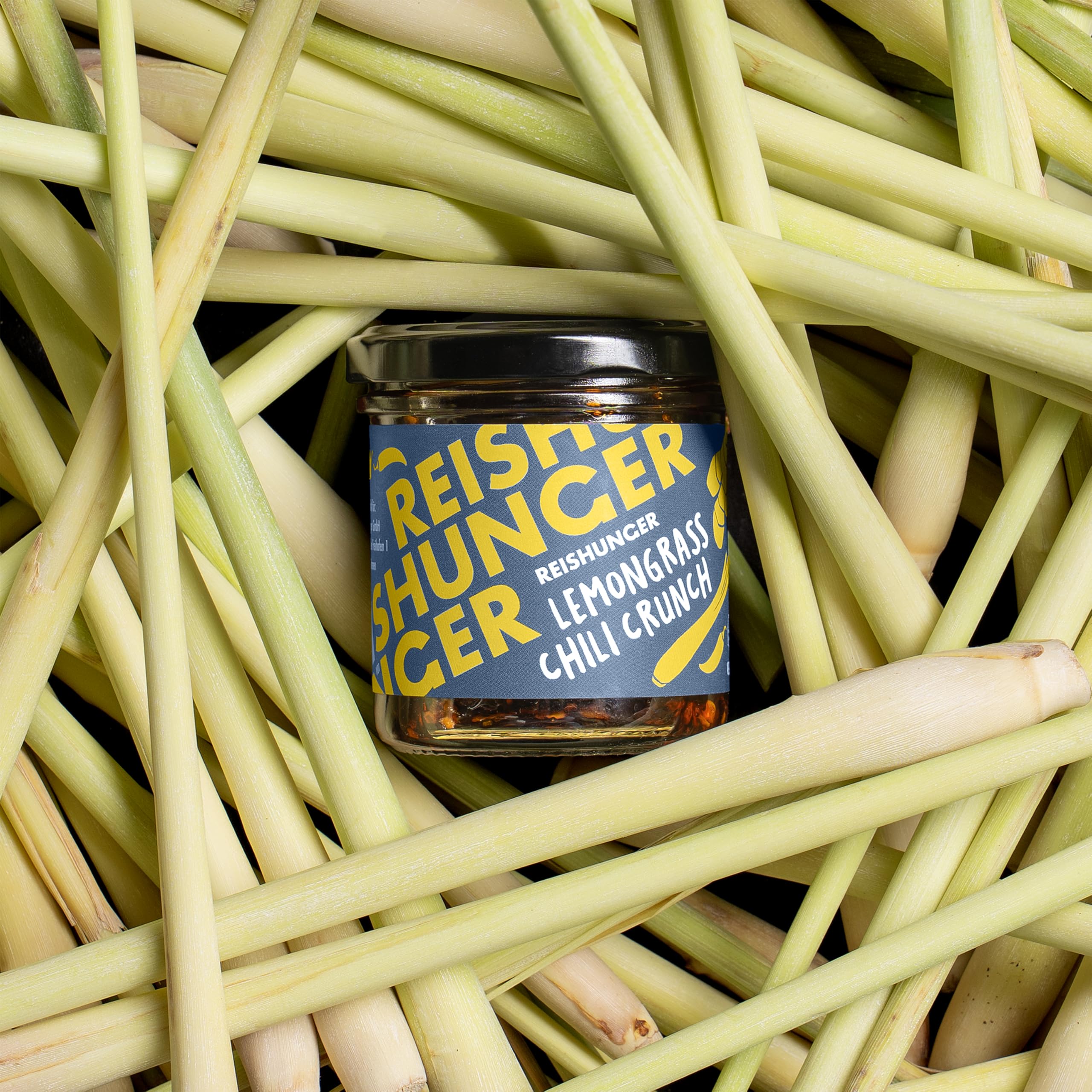 Reishunger Lemongrass Chili Crunch 6x120g mild