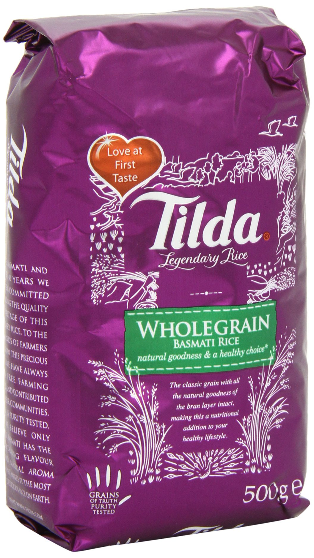 Tilda Vollkorn Basmati Reis Vollkornreis 5x500g ballaststoffreich