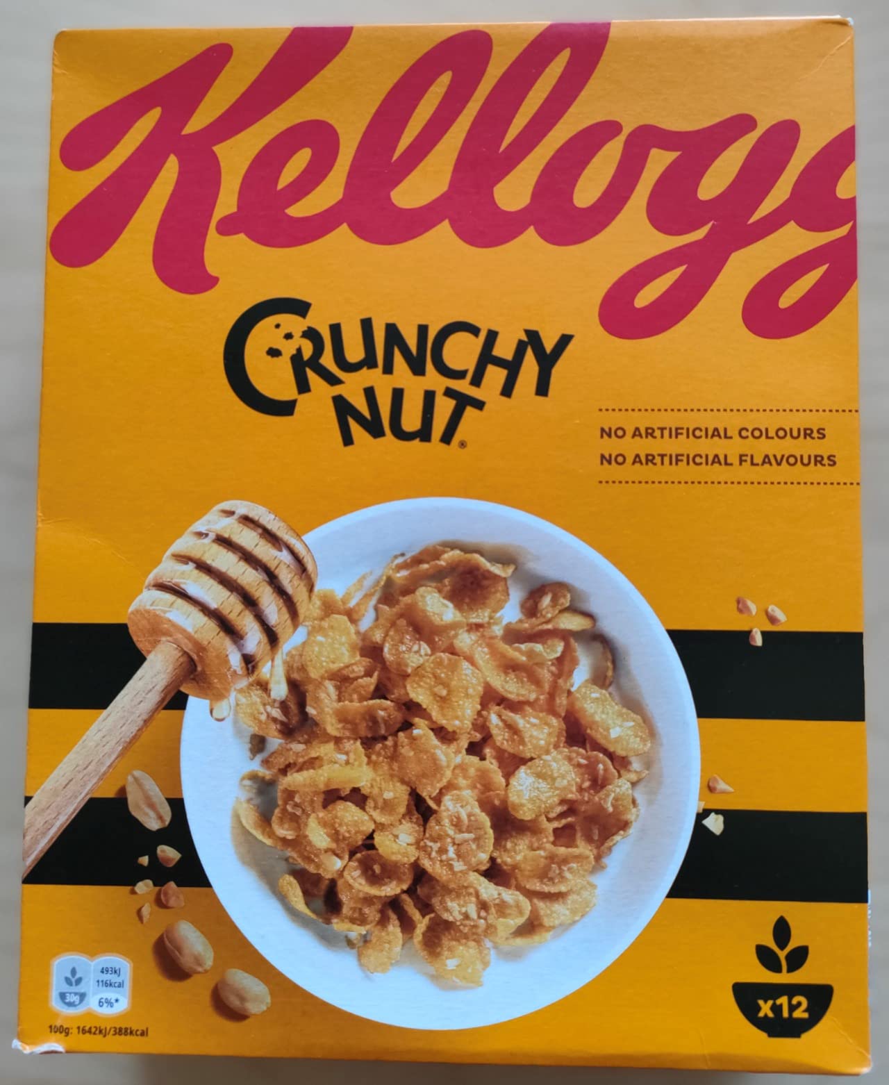 Kellogg's Crunchy Nut Cornflakes Honig-Erdnuss 720g