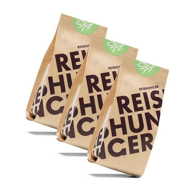 Reishunger Bio Risotto Reis Carnaroli Mittelkorn 3x600g