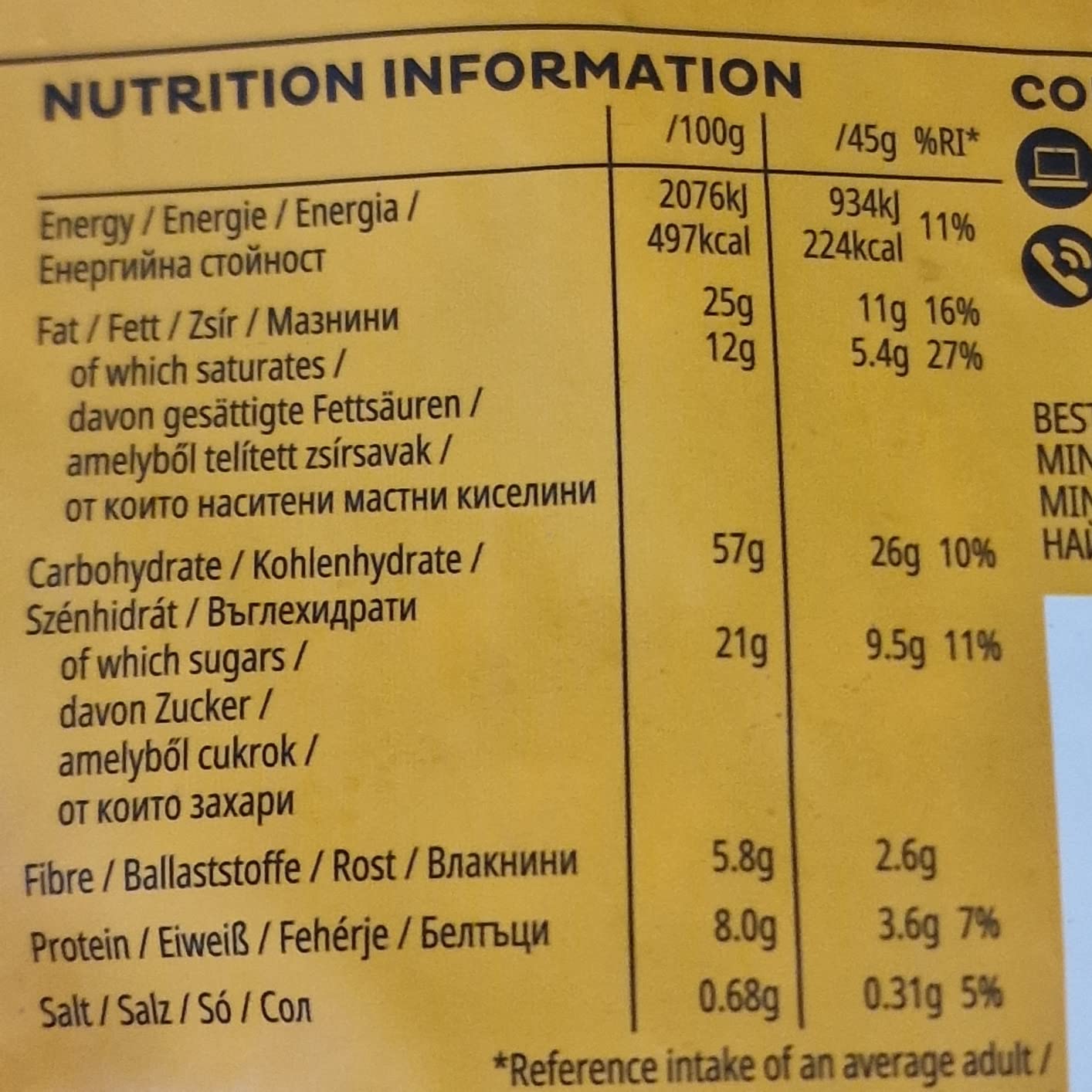 Kellogg's Crunchy Nut Granola Müsli 8 x 380 g Choco
