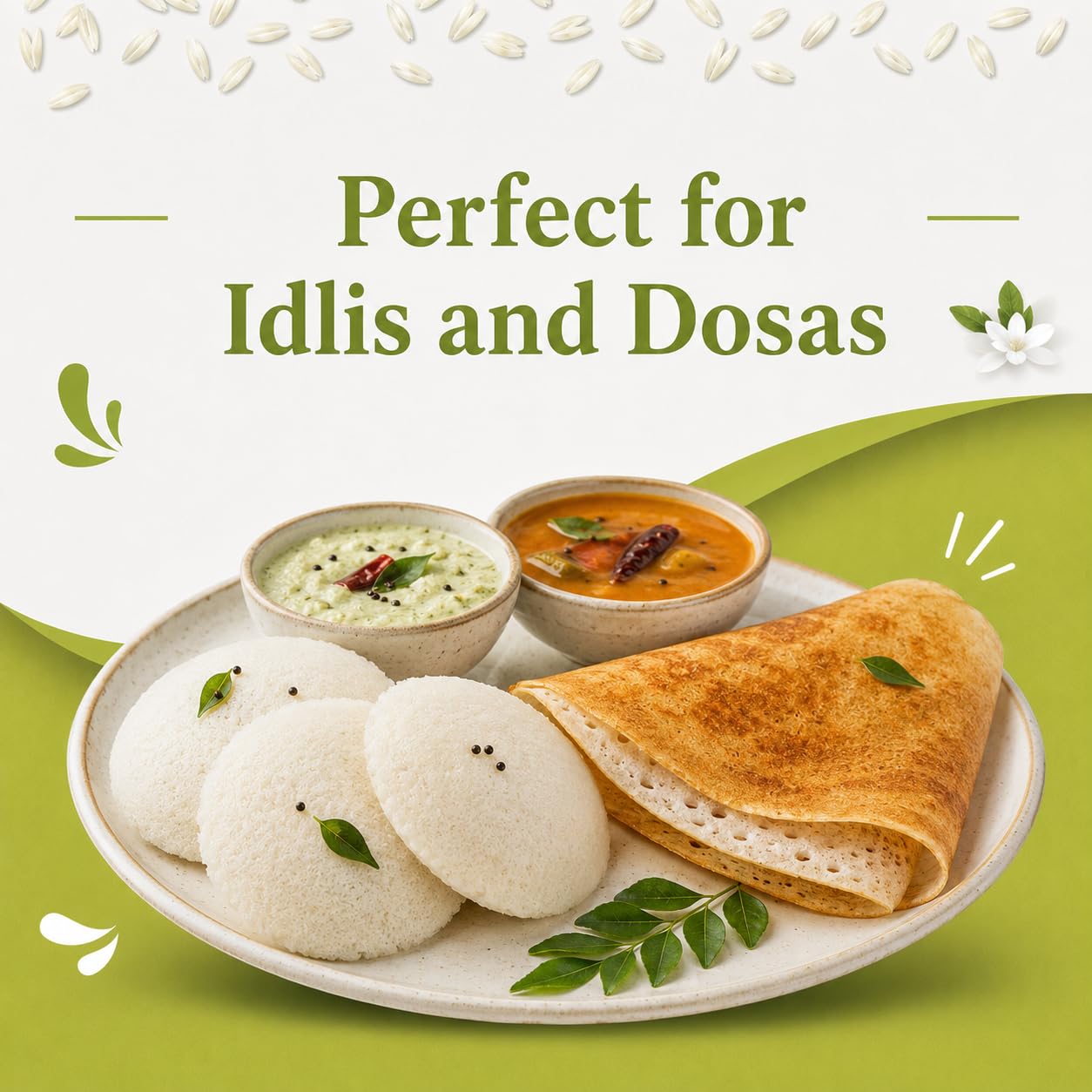 Daawat Idli Reis 10kg für Idli und Dosa