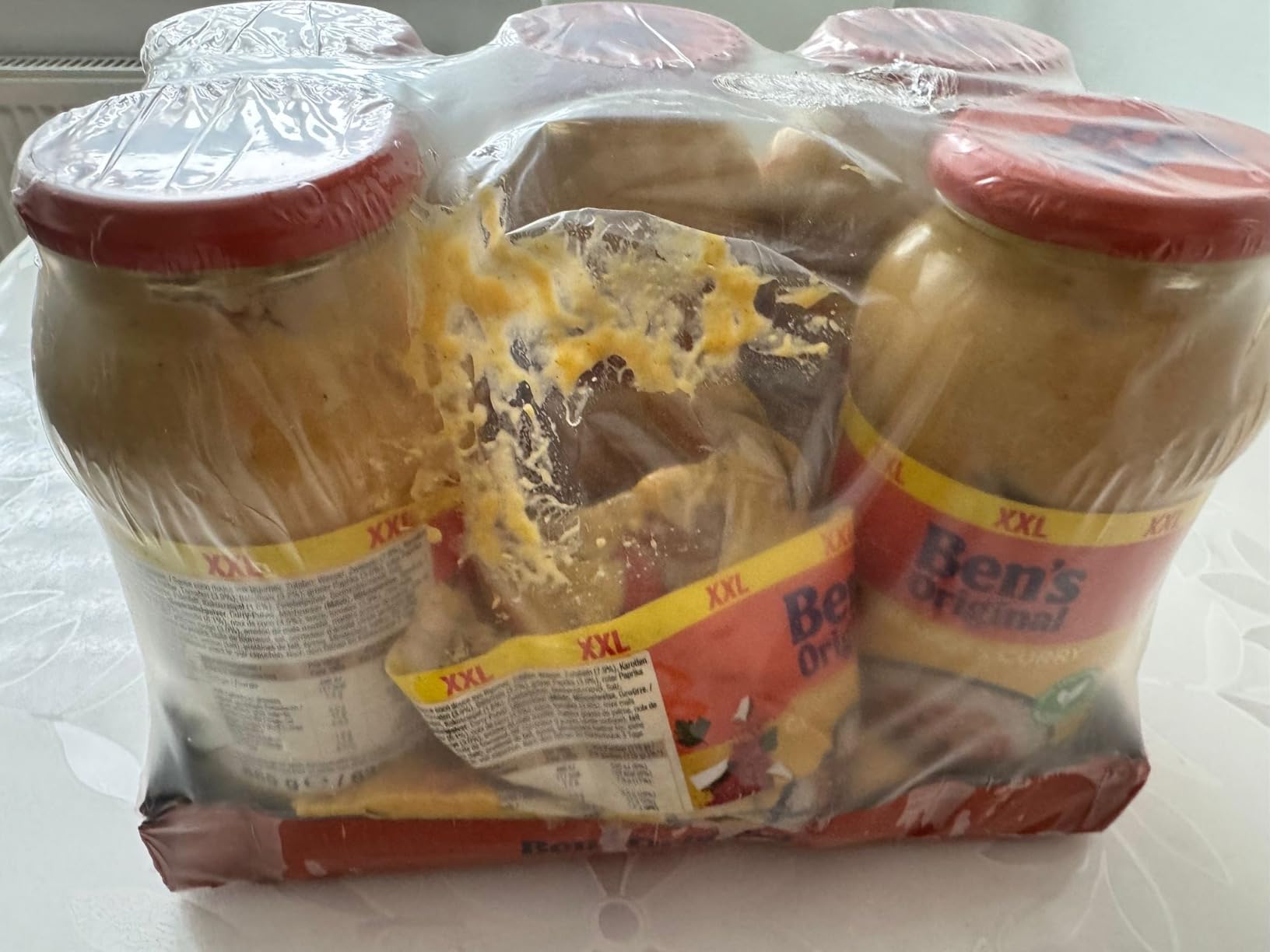 Ben's Original Cremiges Curry Sauce Gelbes Thai 6x400g mild