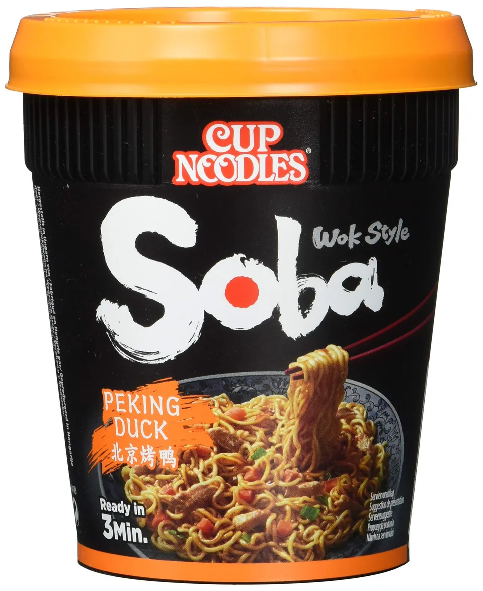 Nissin Soba Cup Noodles Peking Duck 87g Wok