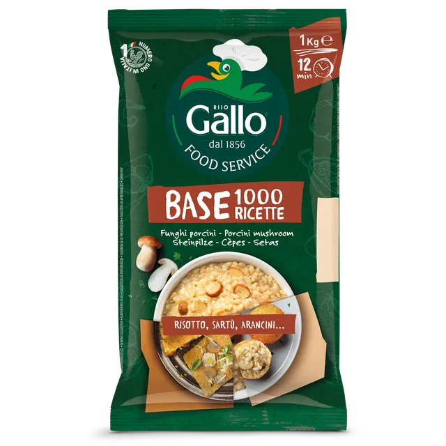 Riso Gallo 1000 Ricette Risotto Porcini 12 Minuten