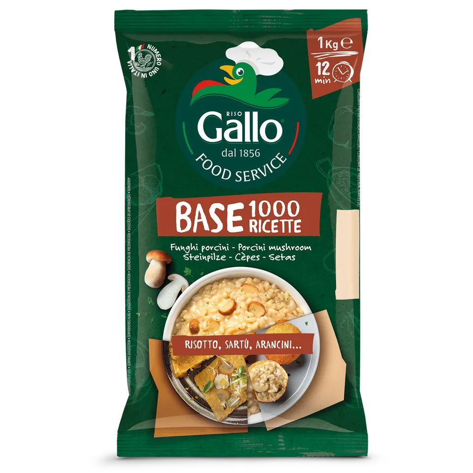 Riso Gallo 1000 Ricette Risotto Porcini 12 Minuten
