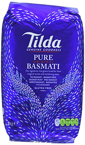 Tilda Pure Original Basmati Reis 2 x 2 kg Langkorn