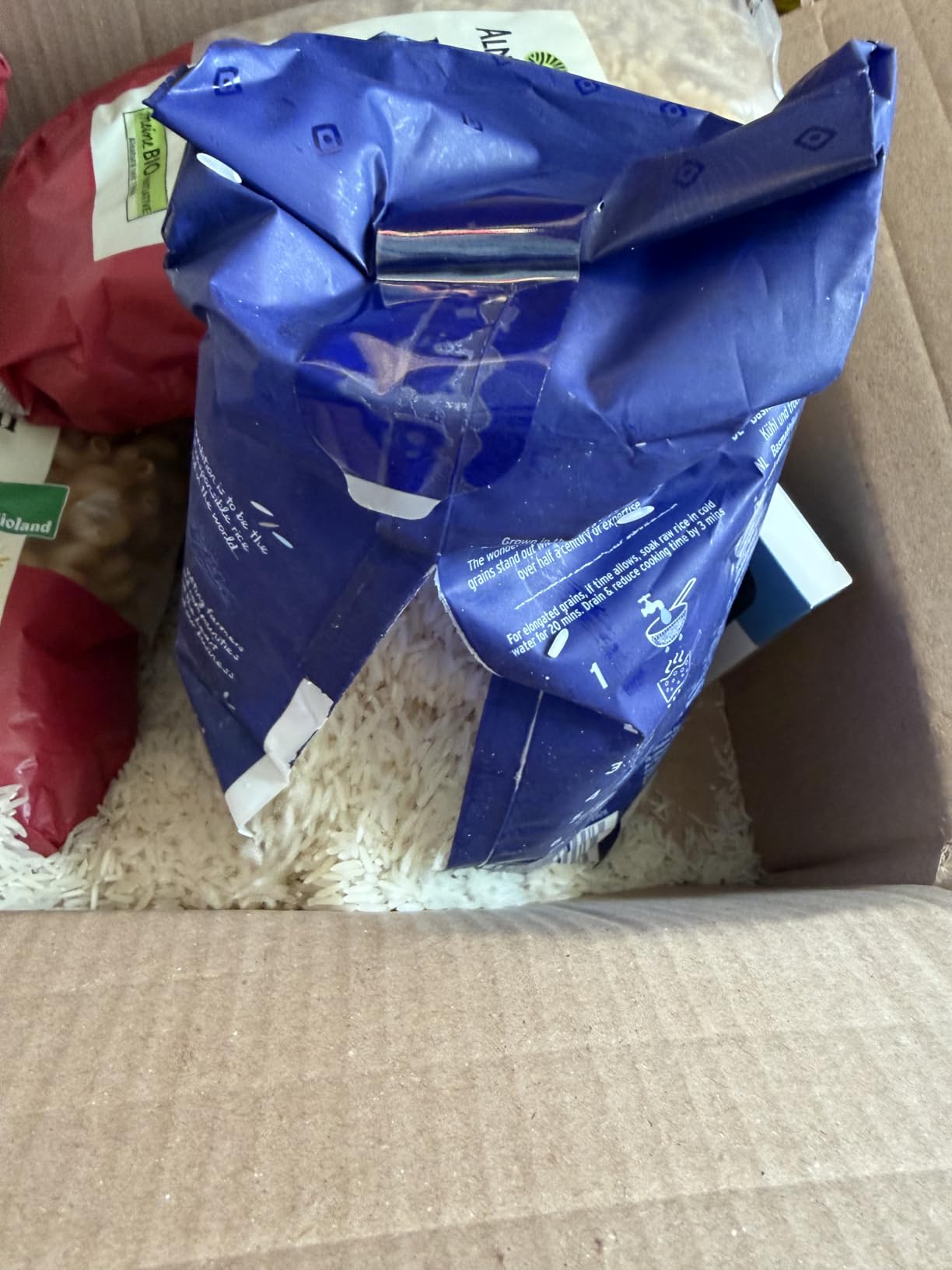 Tilda Pure Original Basmati Reis 2 x 2 kg Langkorn